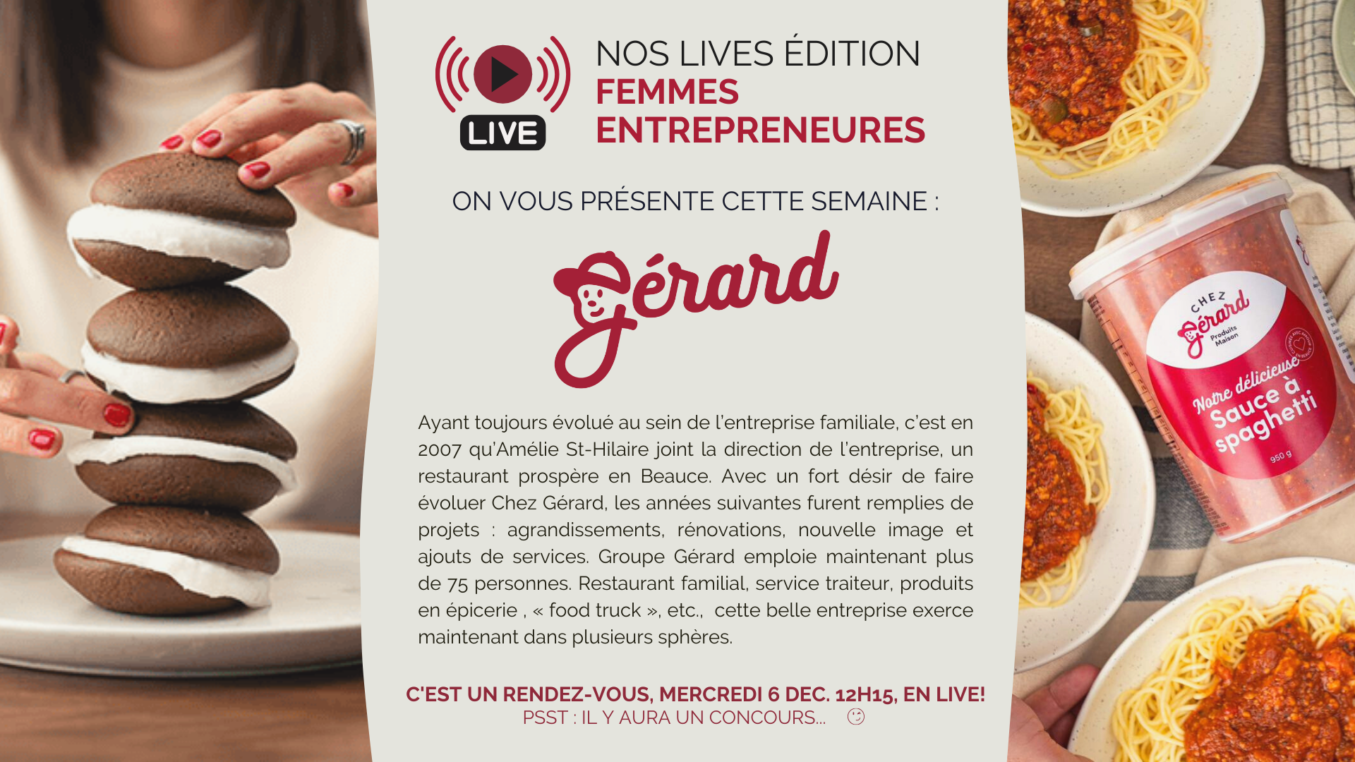 Live entrepreneures et nouveautés KAFFE!!!