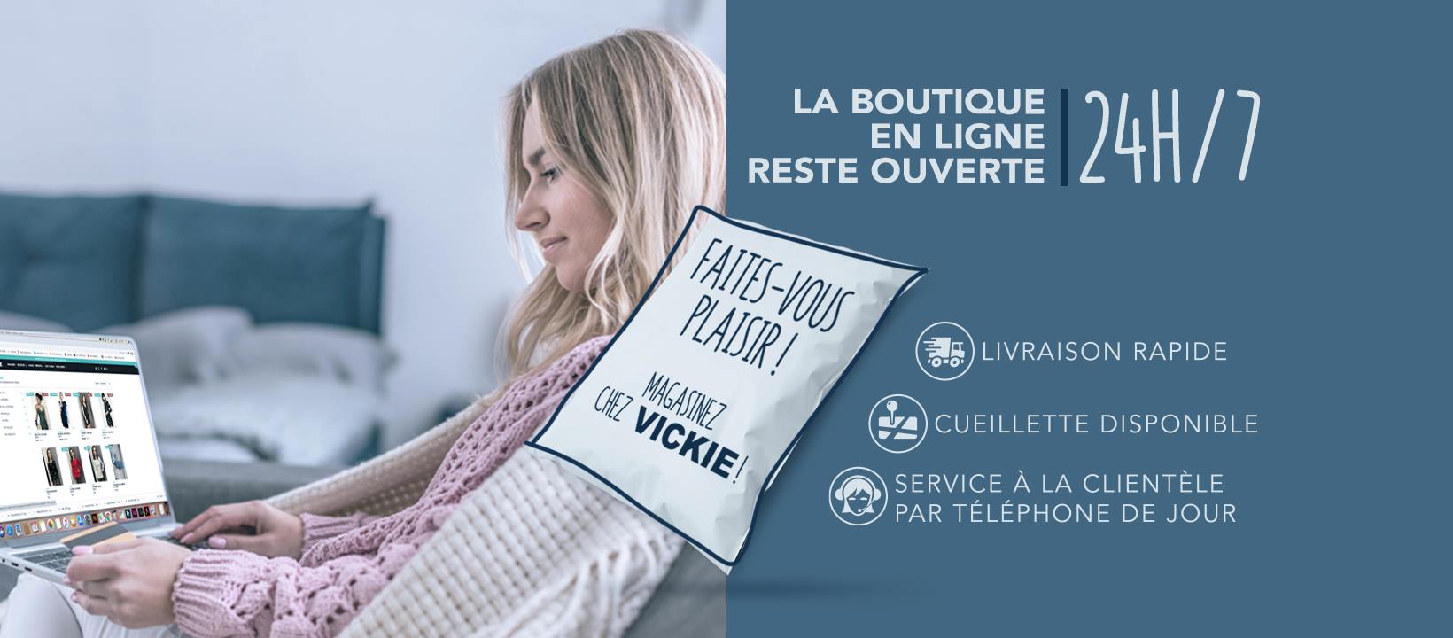 Fermeture de la boutique physique