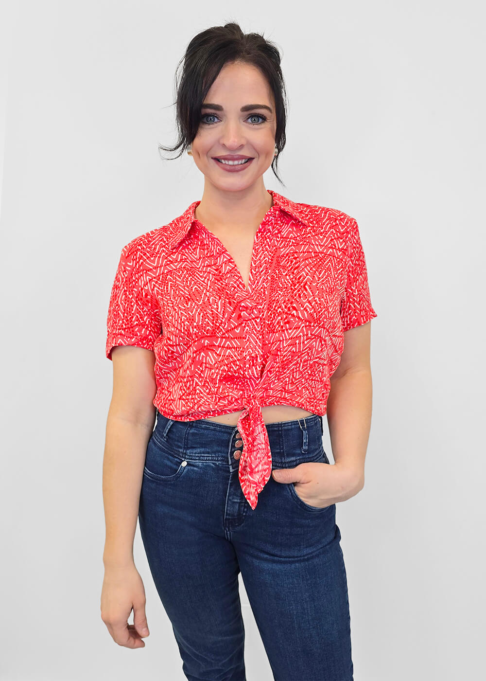 Chemisier crop VERO MODA - 10303694 - Vero Moda