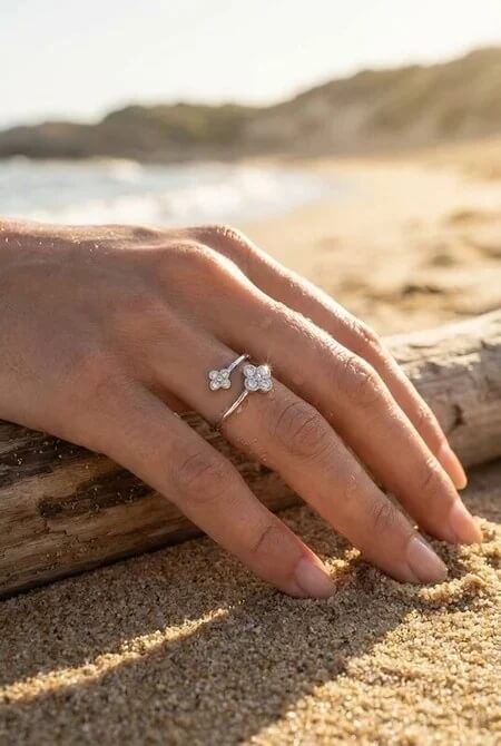 Bague en acier inoxydable - BAG124 - BAGUES