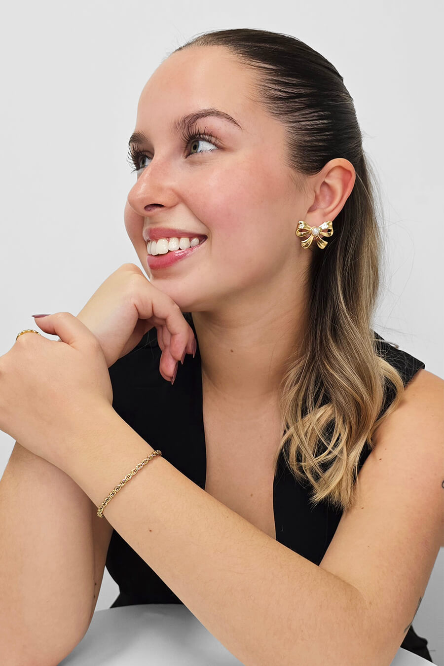 Boucles d'oreilles en acier inoxydable - PAR05 - Boucles d'oreilles