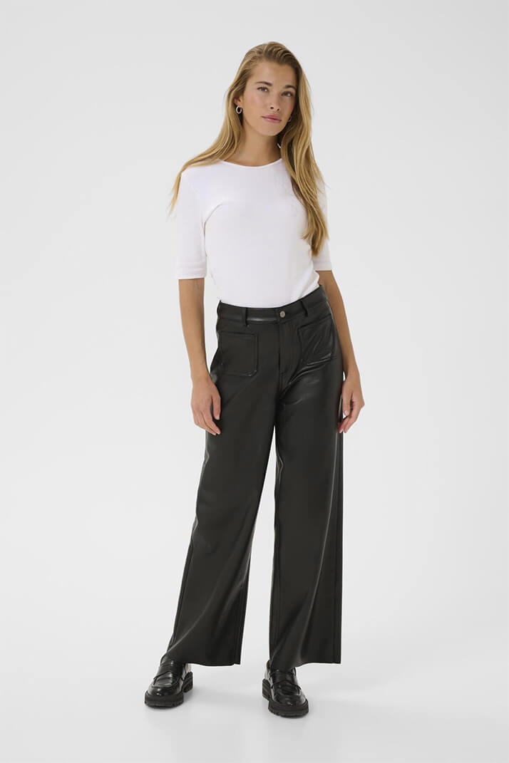 Pantalon Similicuir KAFFE - 10511030 - KAFFE