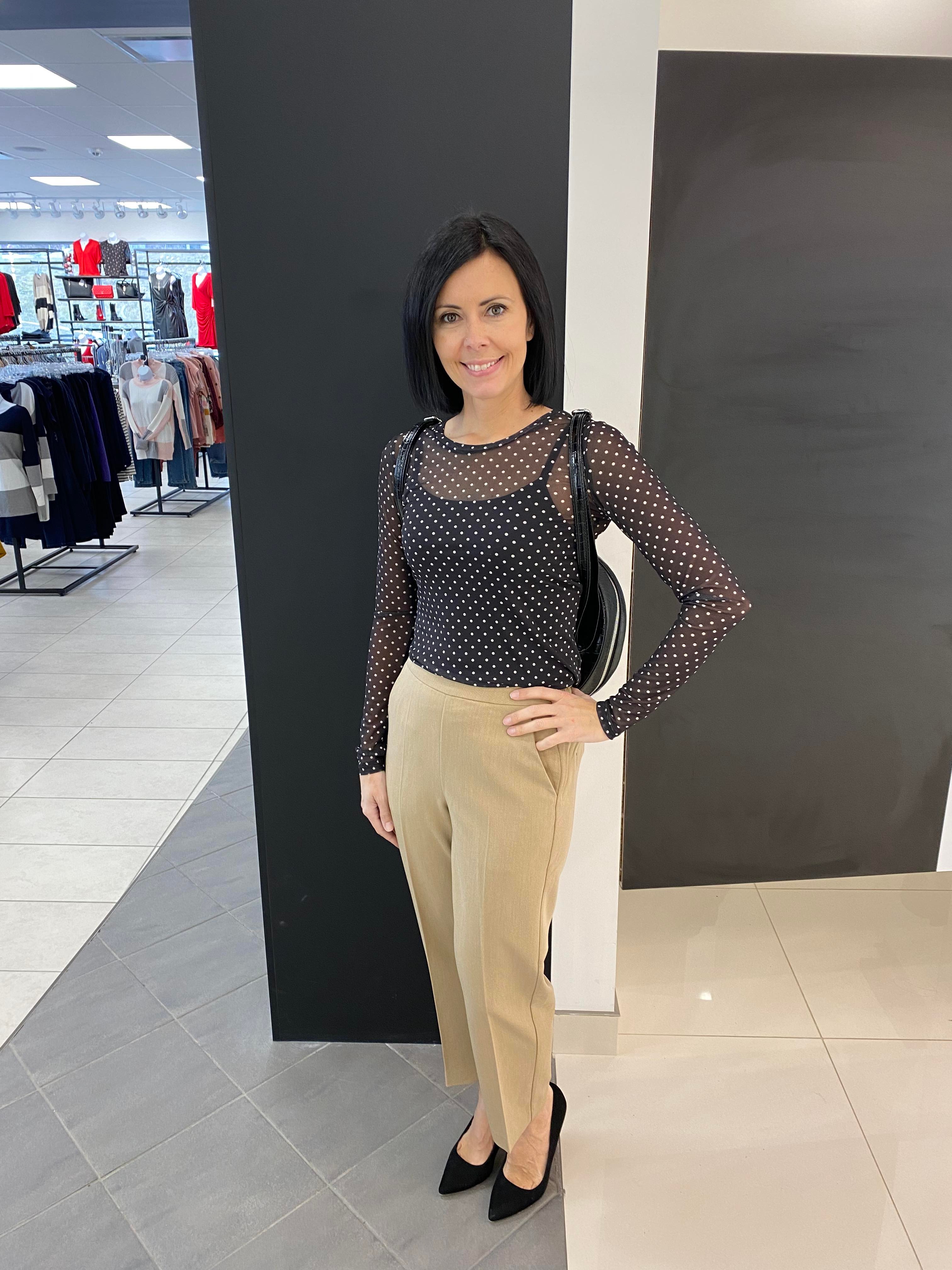 Pantalon crop KAFFE - 10506127 - KAFFE