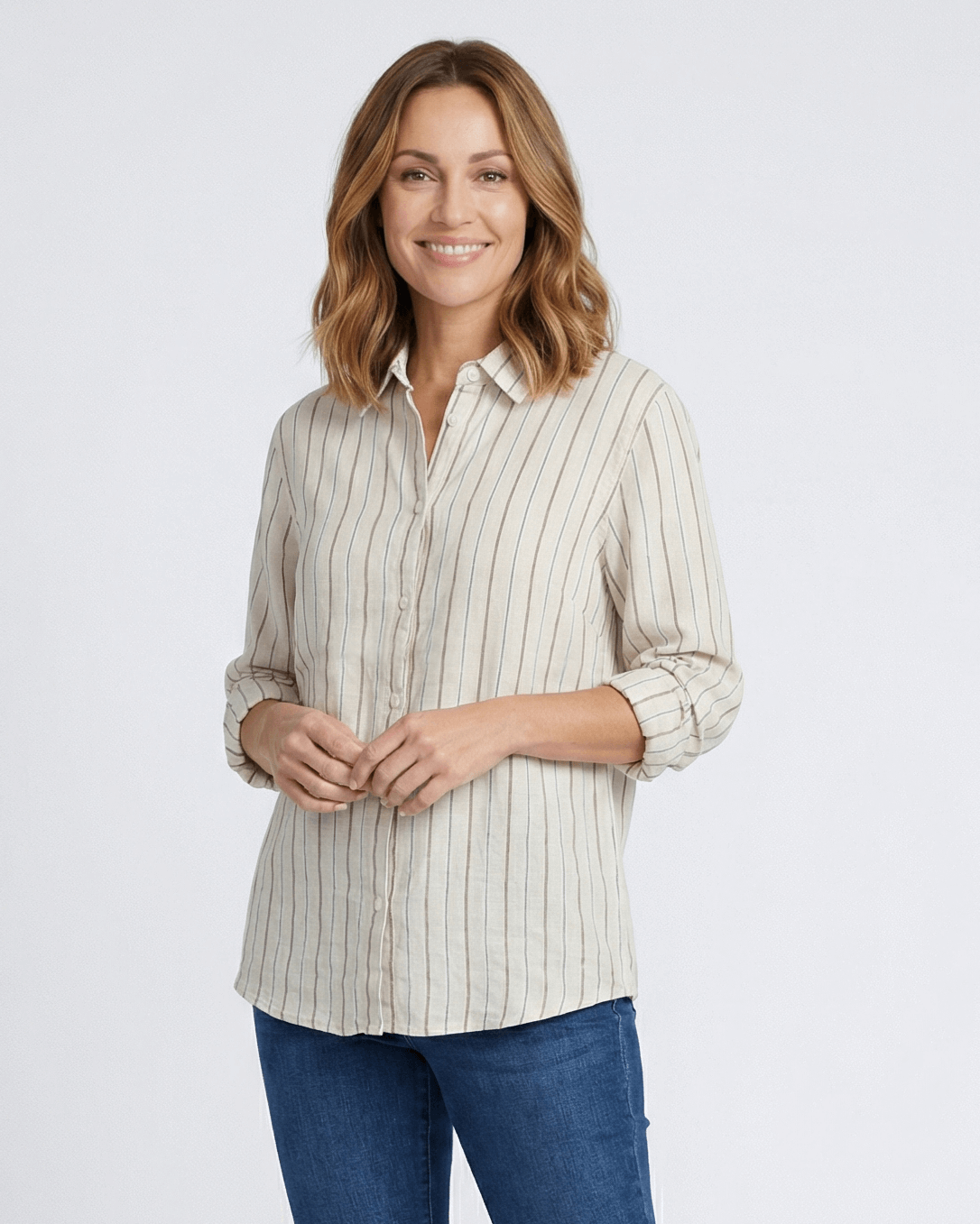 Chemise ICHI IHLINNO - 20122920 - ICHI