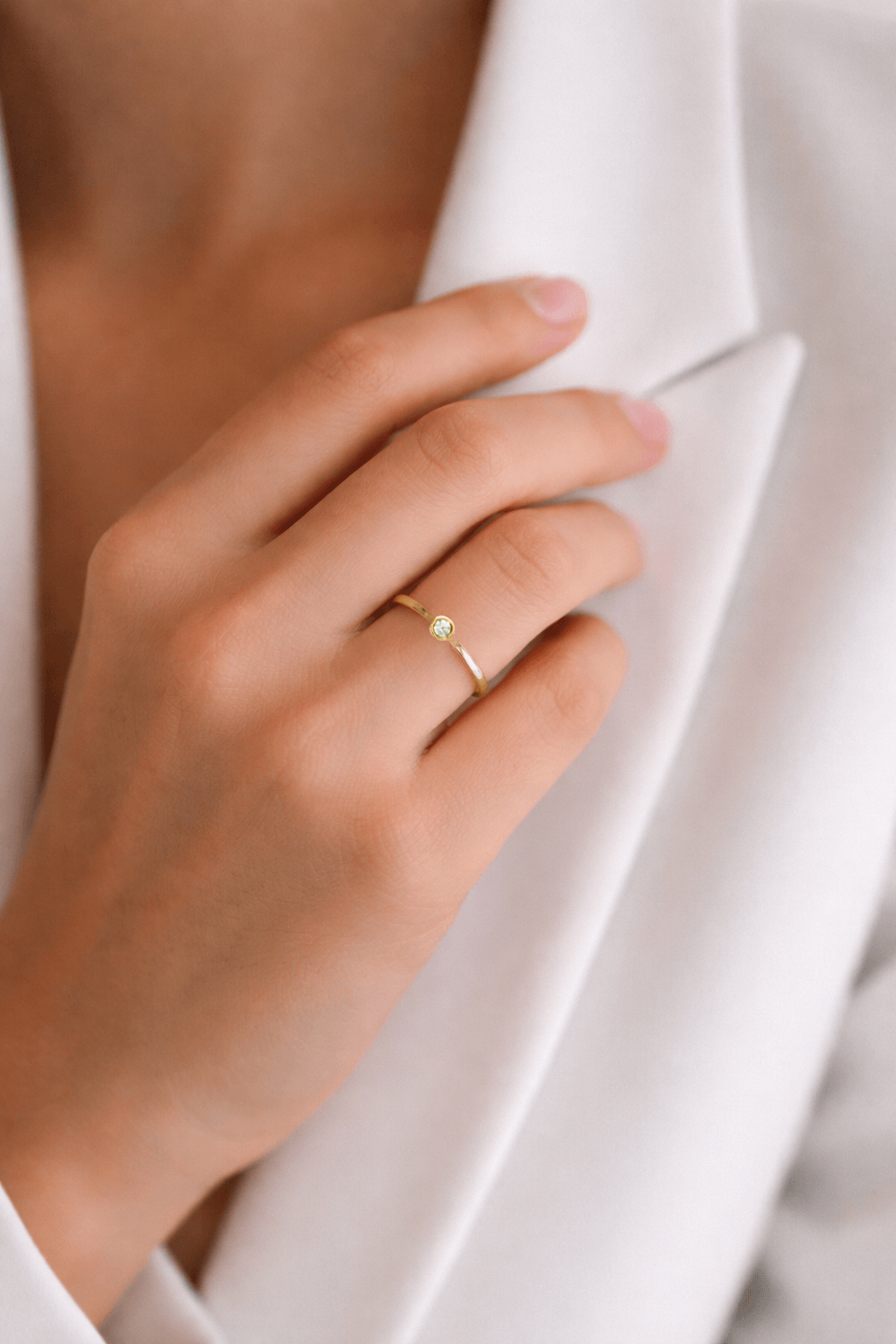 Bague couleur naissance AVRIL - BAVR - BAGUES