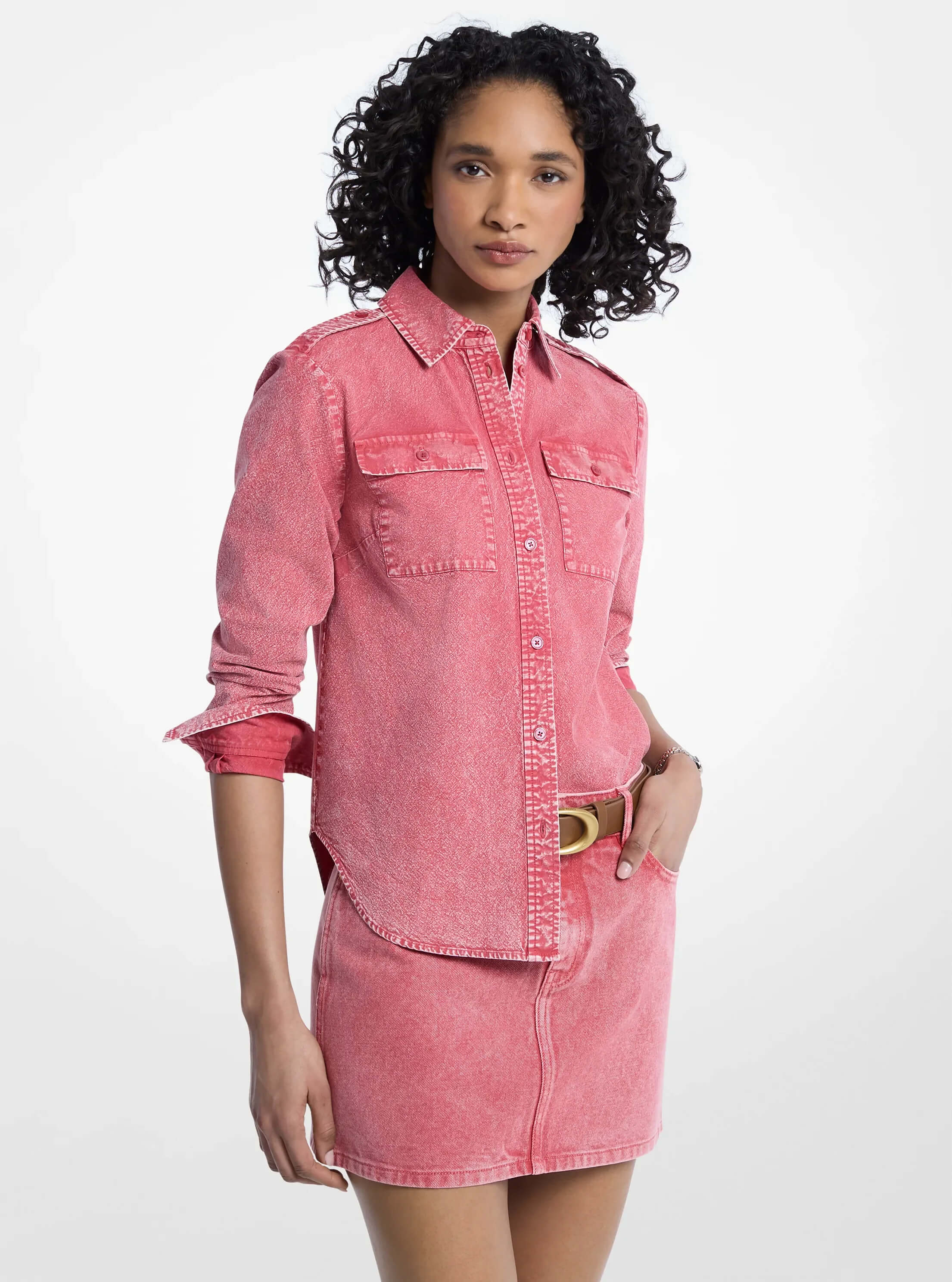 Chemise en denim MICHAEL KORS - MT640WXLFN - Michael Kors
