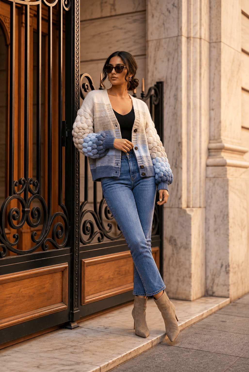 Cardigan ORIGINALITÉS - 4600B - Originalités