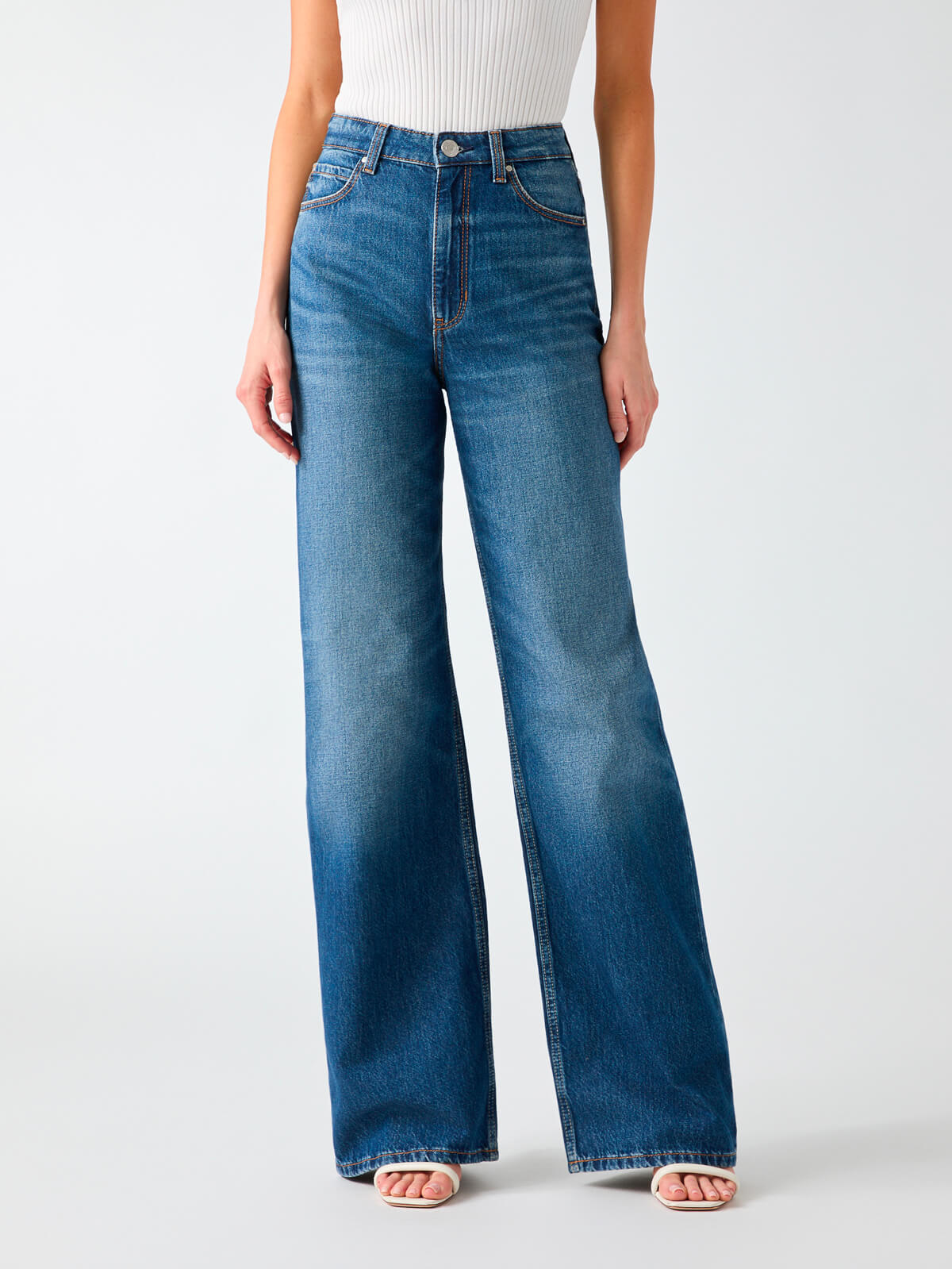 Jeans GUESS WIDE HIGH - W6YA1AD1339 - Guess
