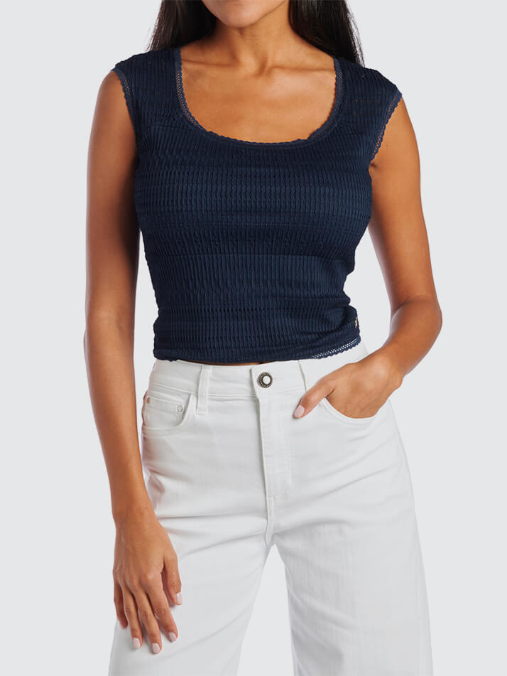 Haut GUESS ELISABETTE - W6GP19K2949 - Guess