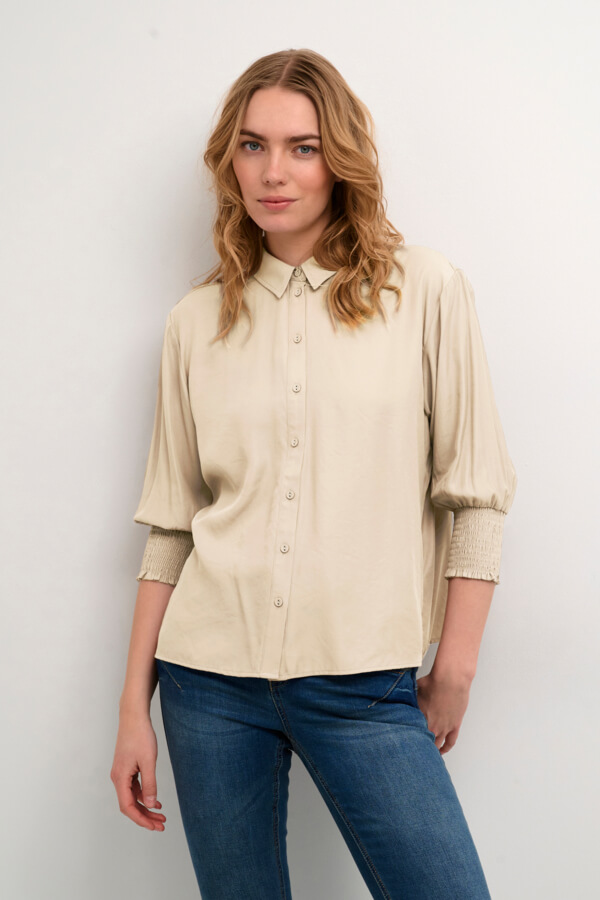 Chemisier CREAM - 10606063 - Cream
