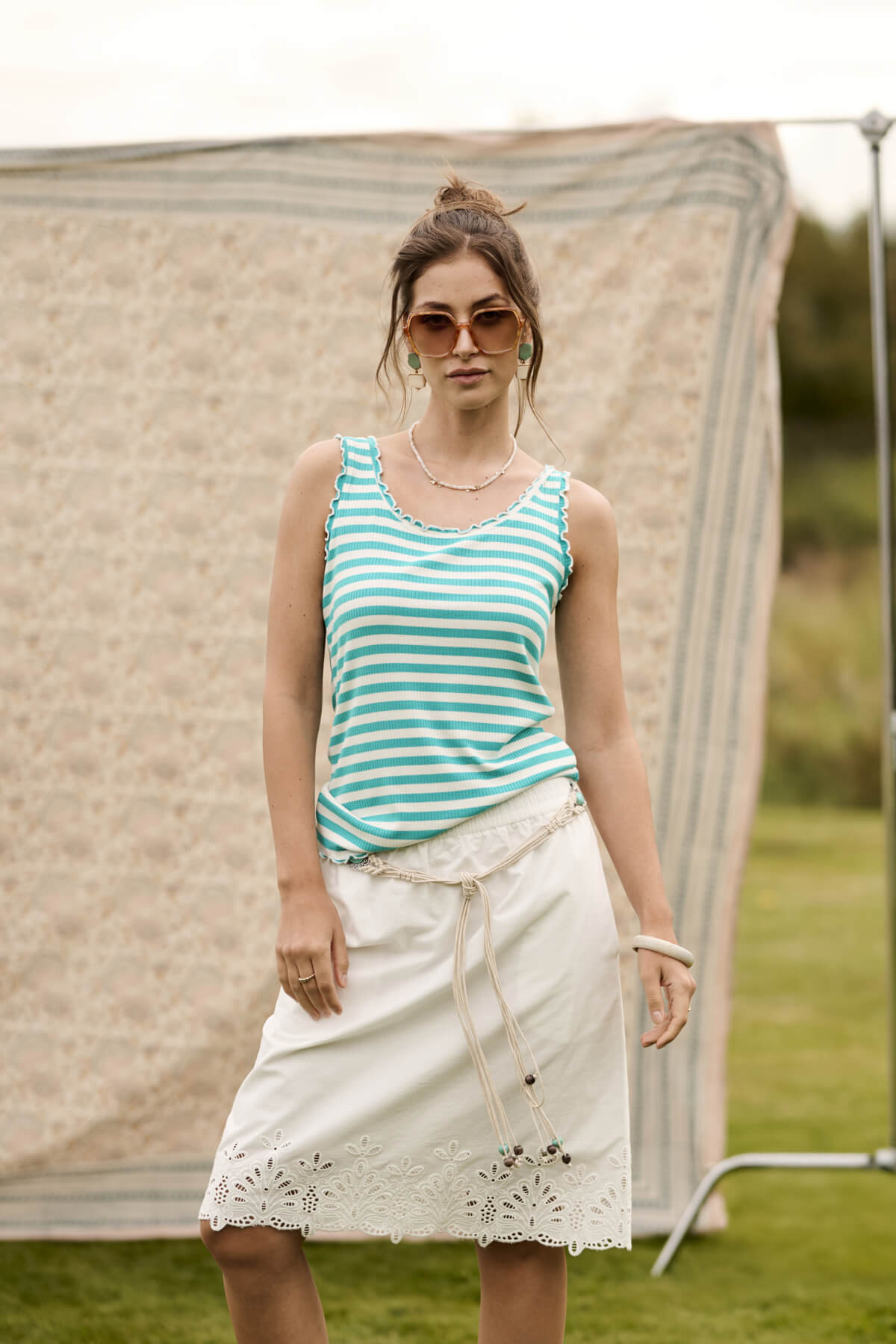 Camisole CREAM CRRIBBA - 10613847 - Cream