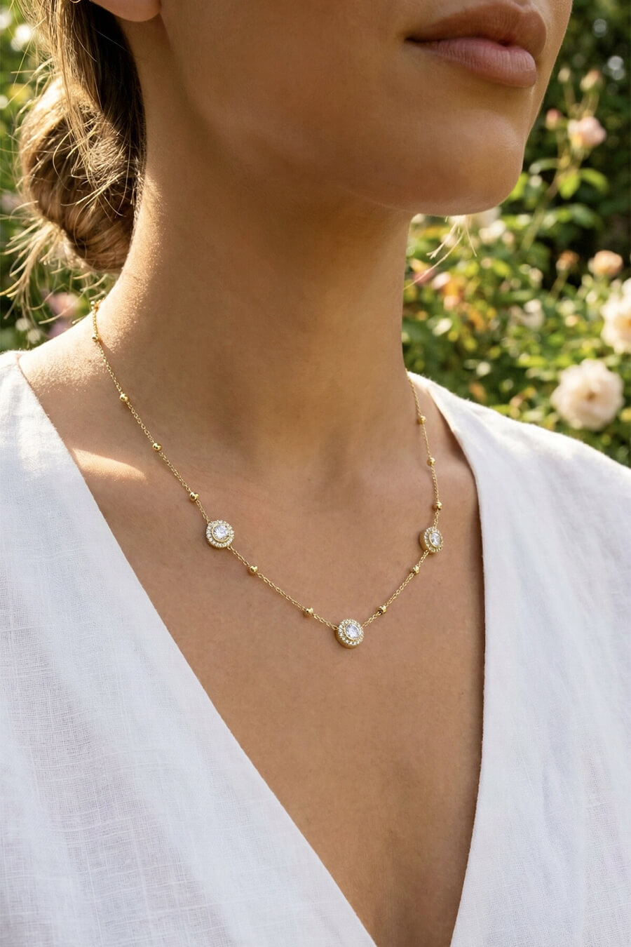 Collier en acier inoxydable - AR008 - 