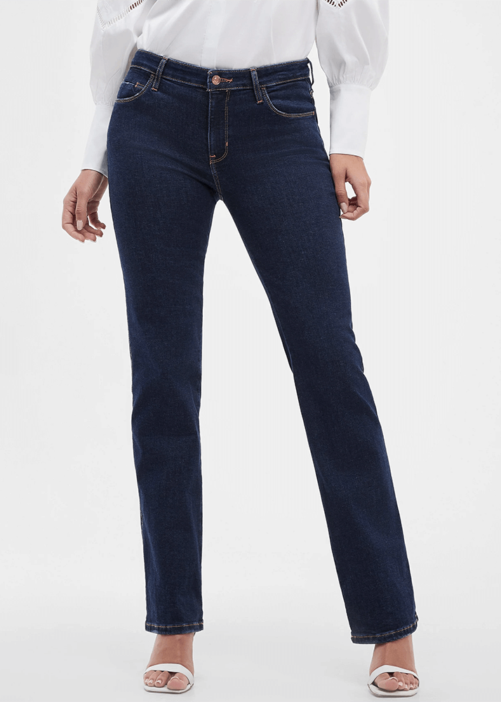 Jeans sexy straight taille régulière GUESS - WBBA15D4Q00 - Guess