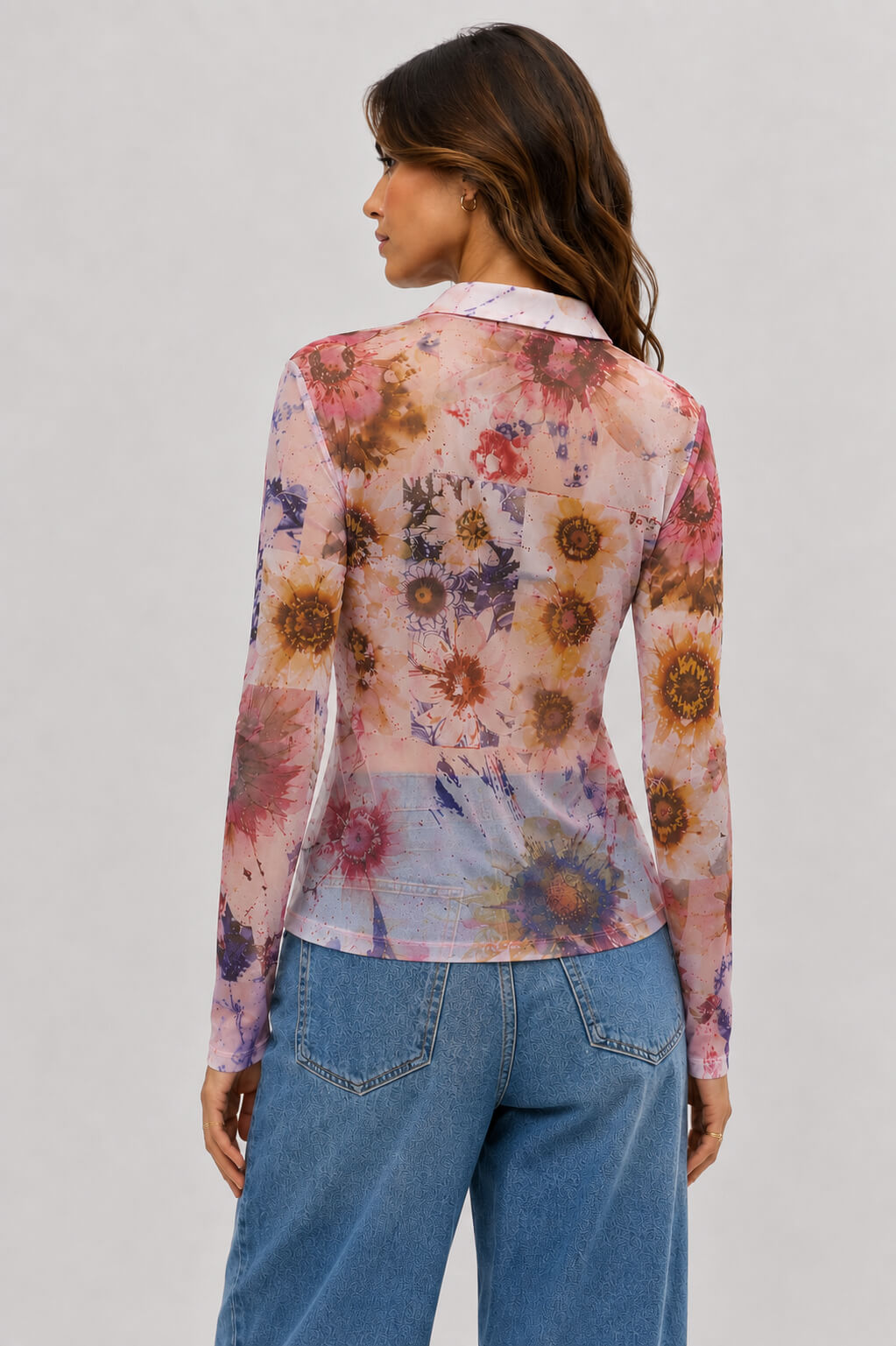 Chemisier mèche DESIGUAL 