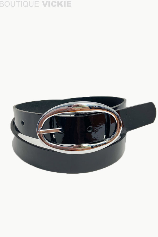 Ceinture en cuir verni - B28355 - 