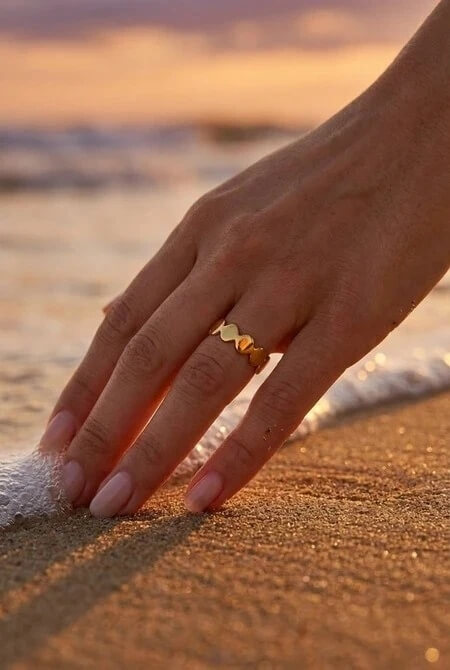 Bague en acier inoxydable - BAG123 - BAGUES