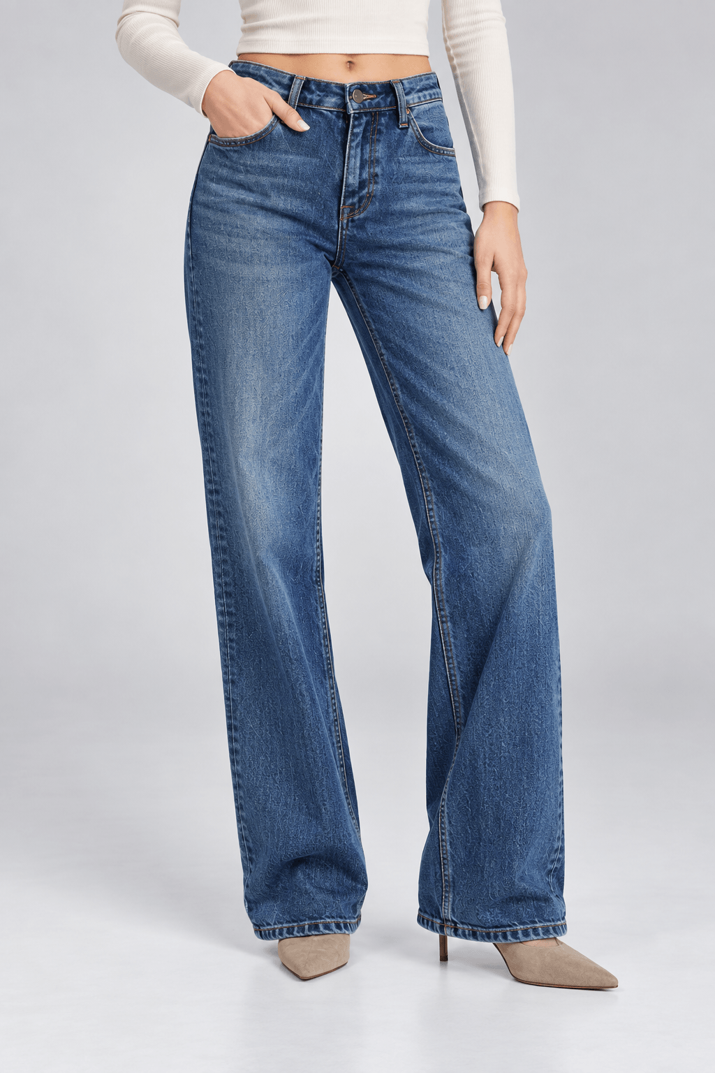 Jeans GUESS WIDE HIGH - W6BA1AD2773 - Guess