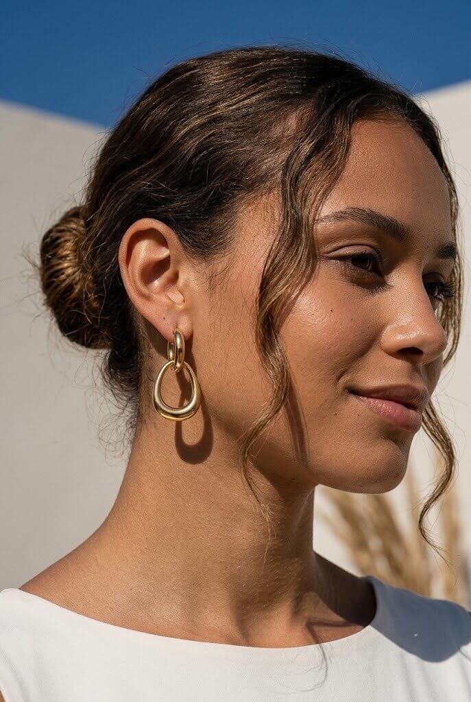 Boucles d'oreilles en acier inoxydable - 88792J - Boucles d'oreilles