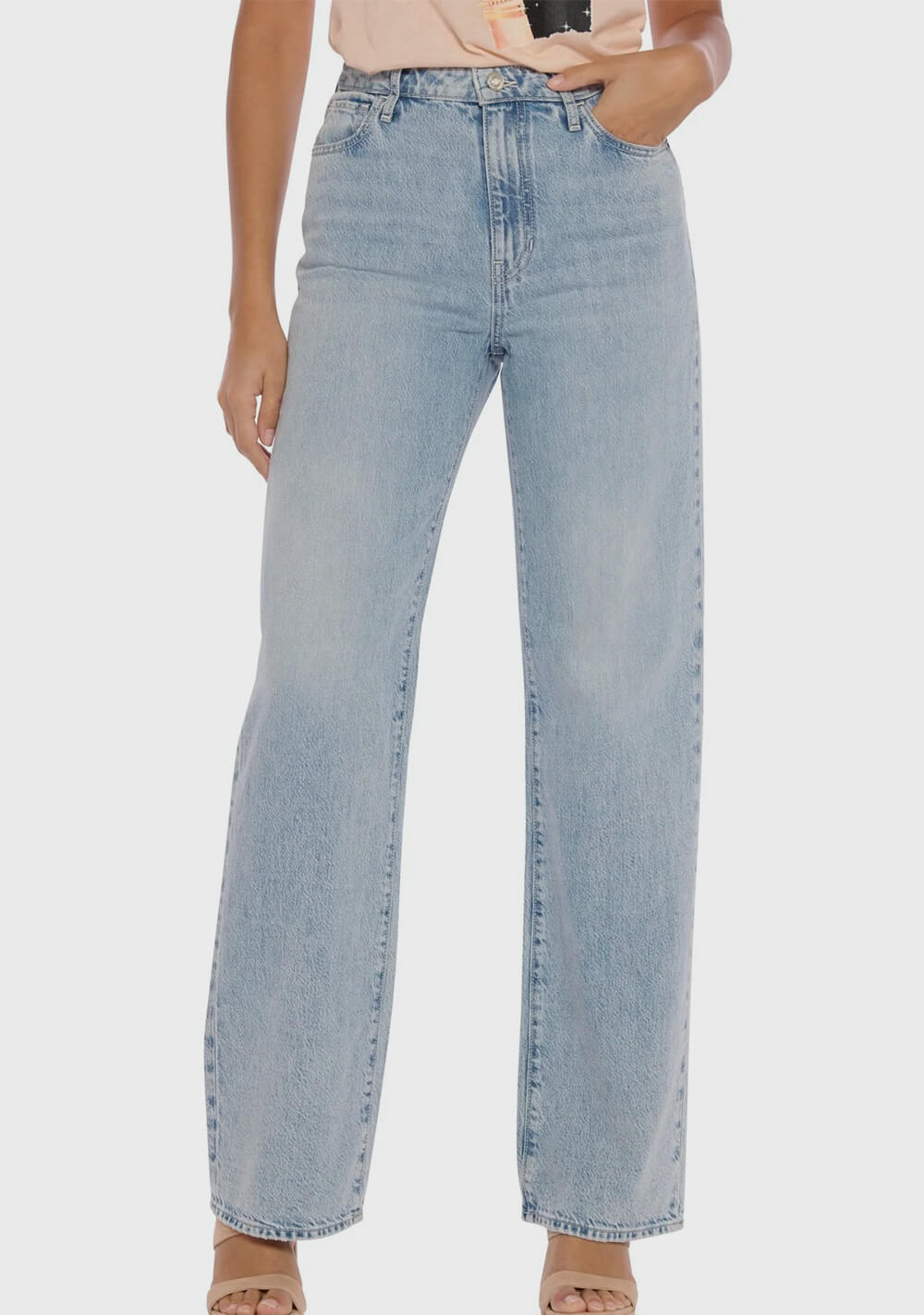 Jeans taille haute GUESS - W4YA1GD5EL0 - Guess