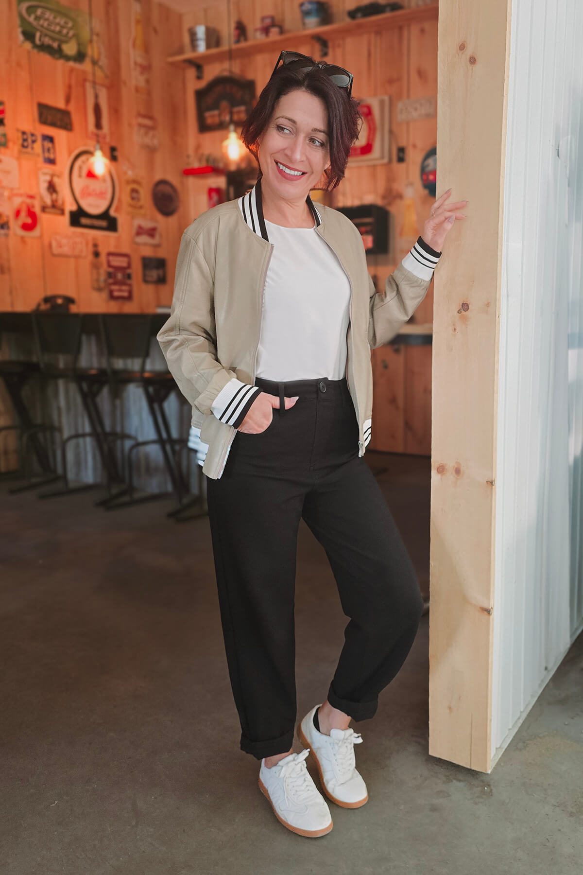 Pantalon barrel COLLECTION VICKIE