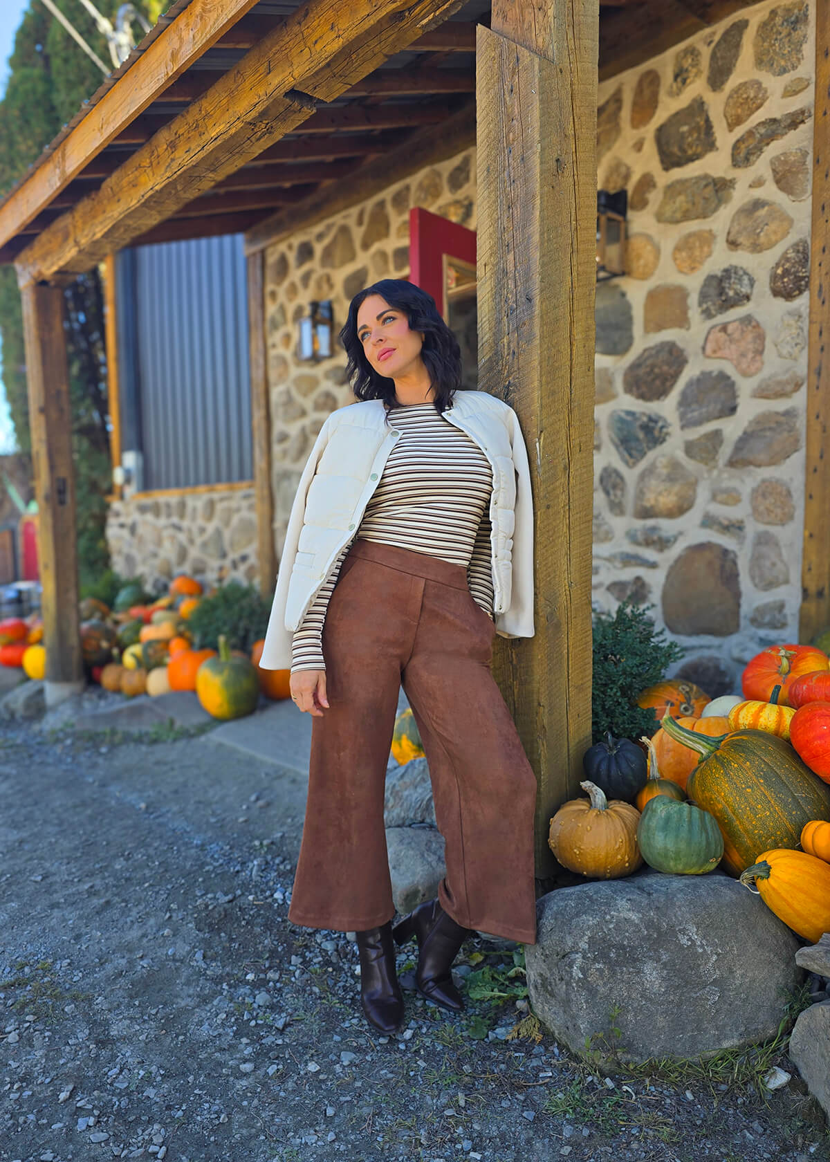 Pantalon gaucho COLLECTION VICKIE - Emeraude d automne - COLLECTION VICKIE