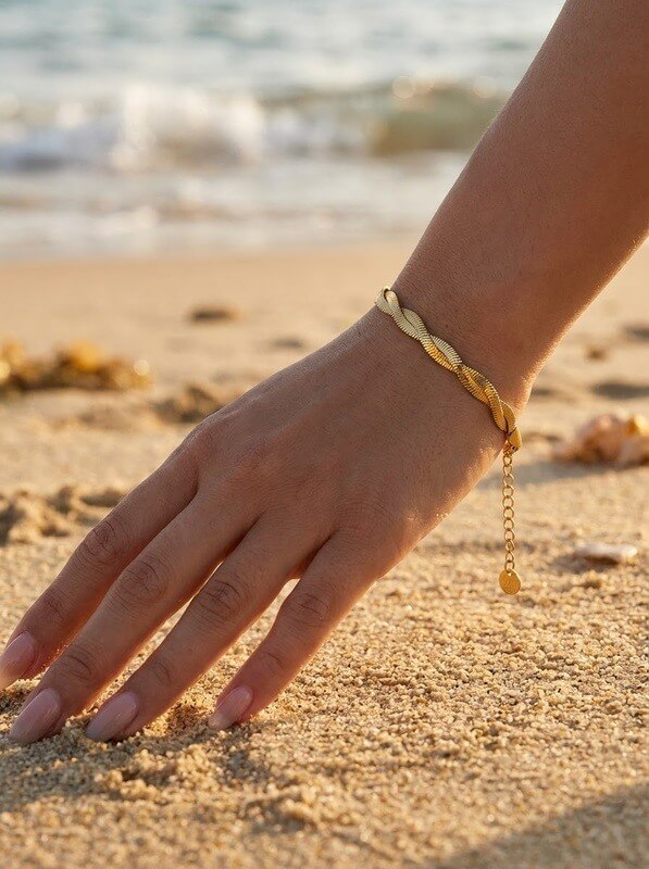 Bracelet en acier inoxydable - CHA003 - 