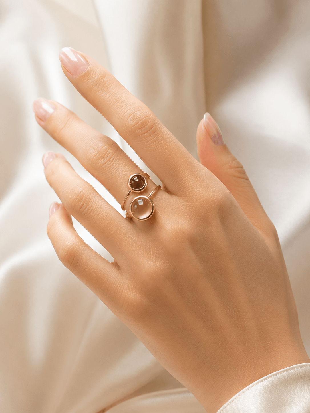 Bague en acier inoxydable - BU13475 - BAGUES