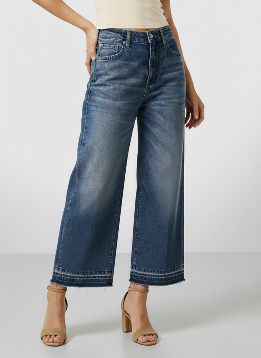 Jeans GUESS G11 WIDE LEG - W5BA2ZD5RAA - Guess