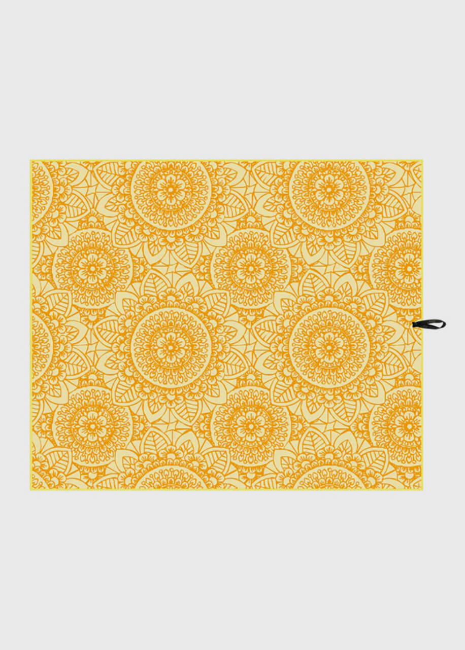 Tapis de plage en microfibre NERKA - Soleil - NERKA