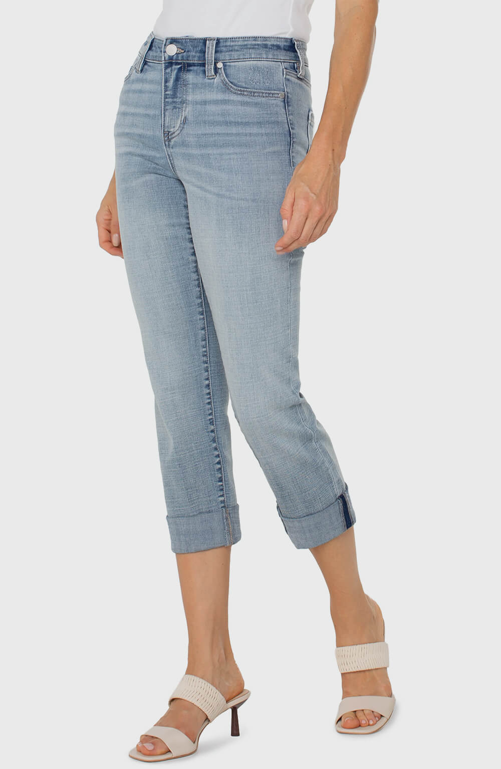 Jeans Charlie crop skinny taille régulière LIVERPOOL - LM2150CH1 - LIVERPOOL