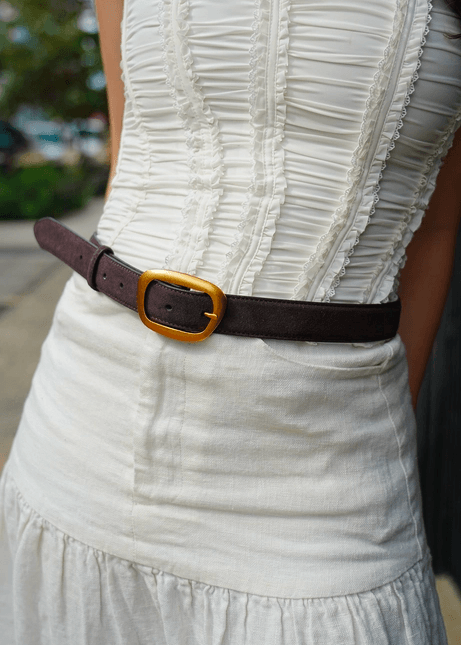 Ceinture en cuir suédé - 5270 - 