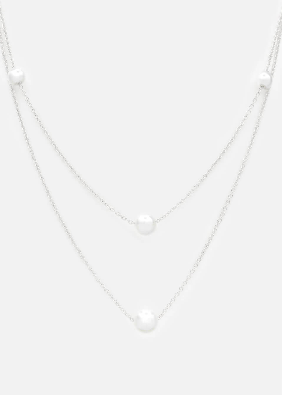 Collier double chaîne BIZOU - PL253N016SL - BIZOU