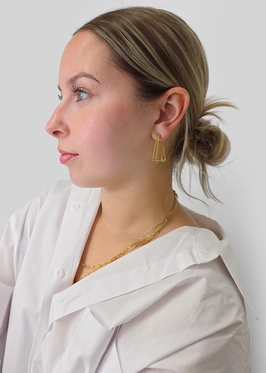 Boucles d'oreilles en acier inoxydable - 714ER010 - Boucles d'oreilles