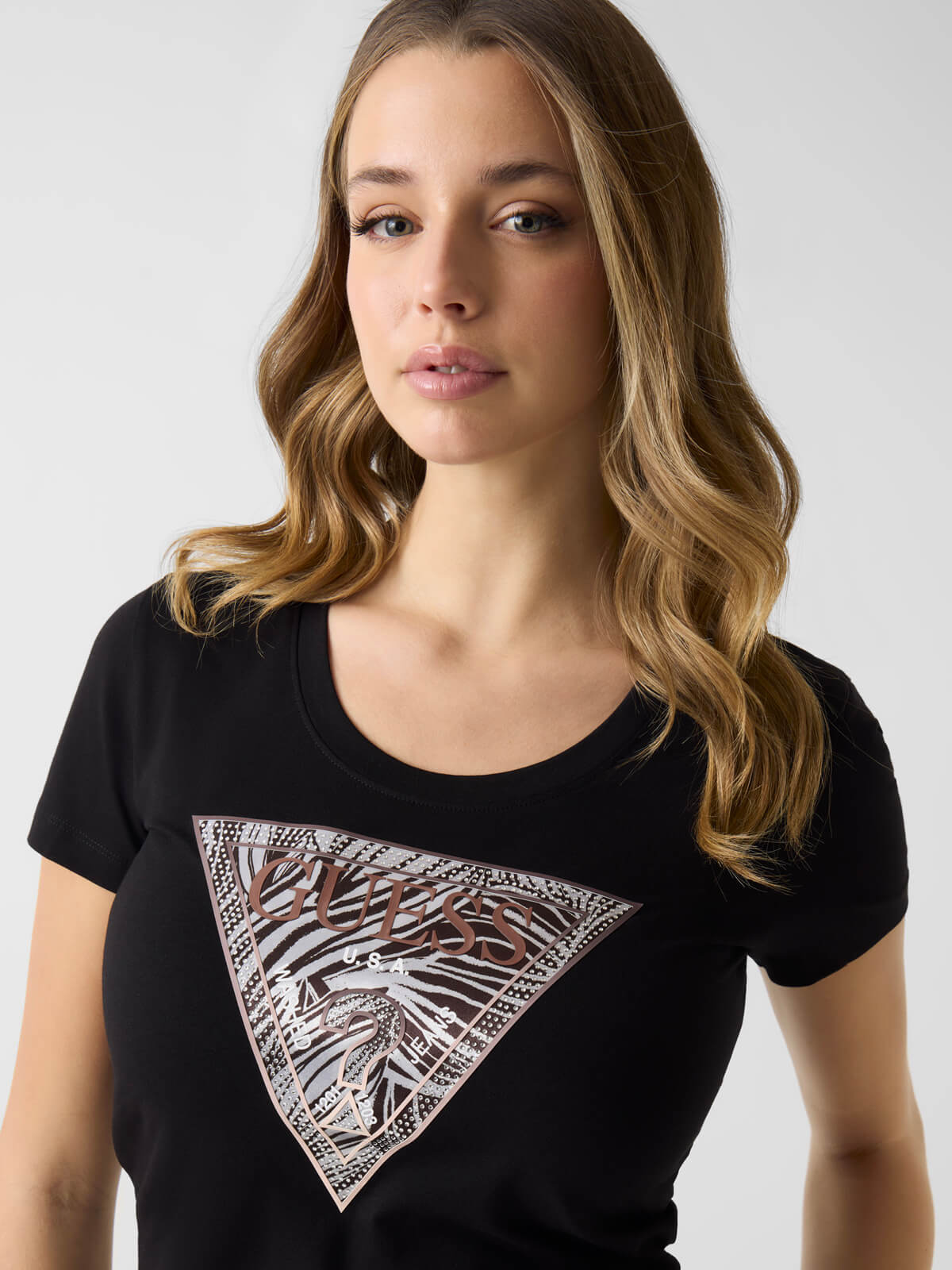 T-Shirt GUESS ZEBRA - W6GI19K3042 - Guess