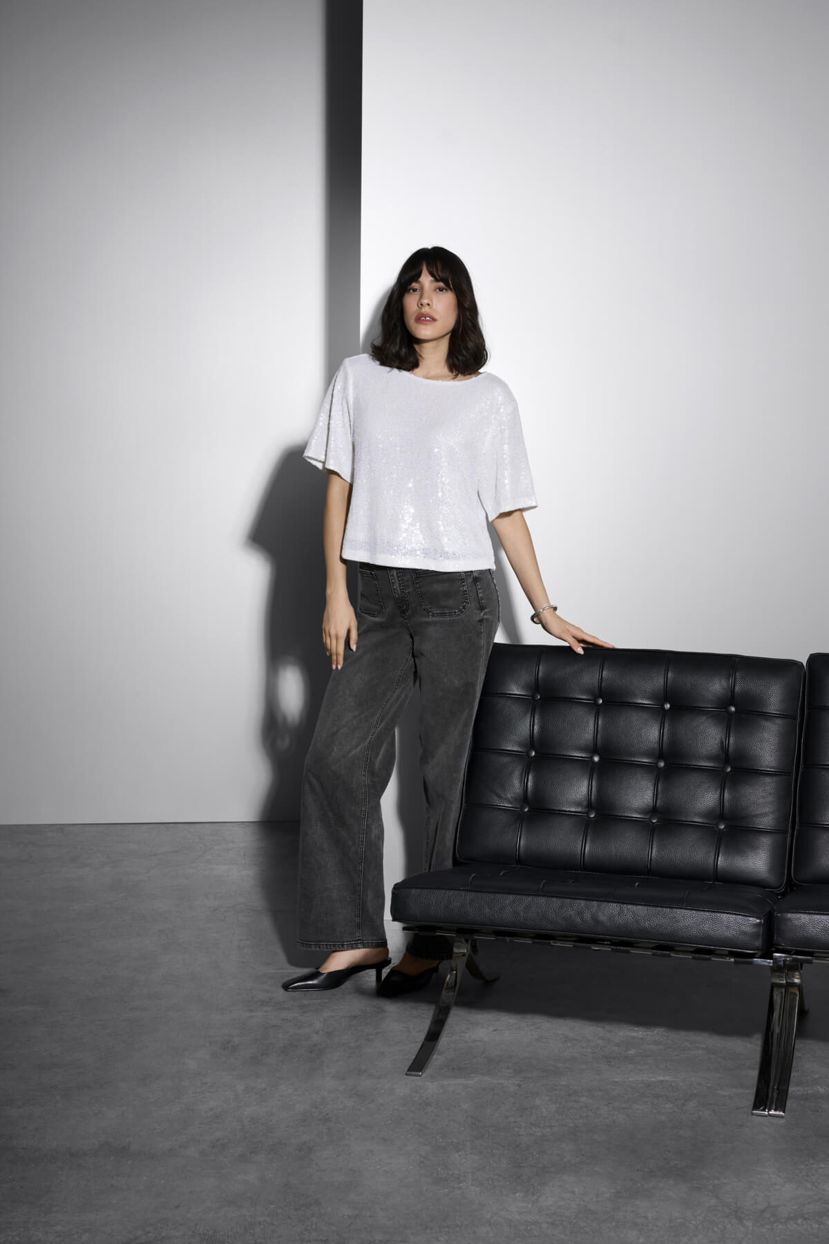 Jeans taille haute KAFFE - 10510722 - KAFFE