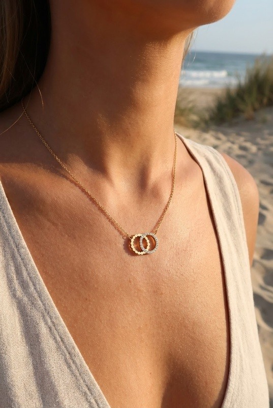 Collier en acier inoxydable - CH005 - 