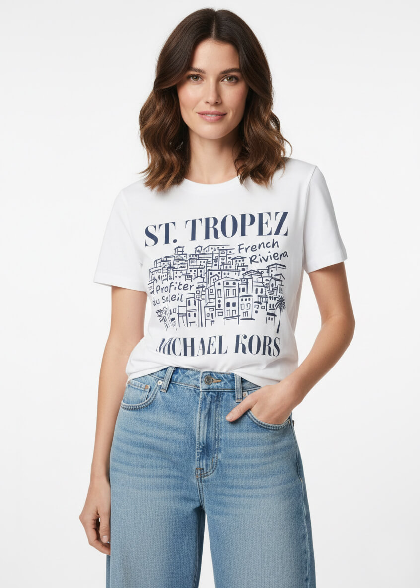 T-Shirt MICHAEL KORS PROVENCE - MS6520K97J - Michael Kors