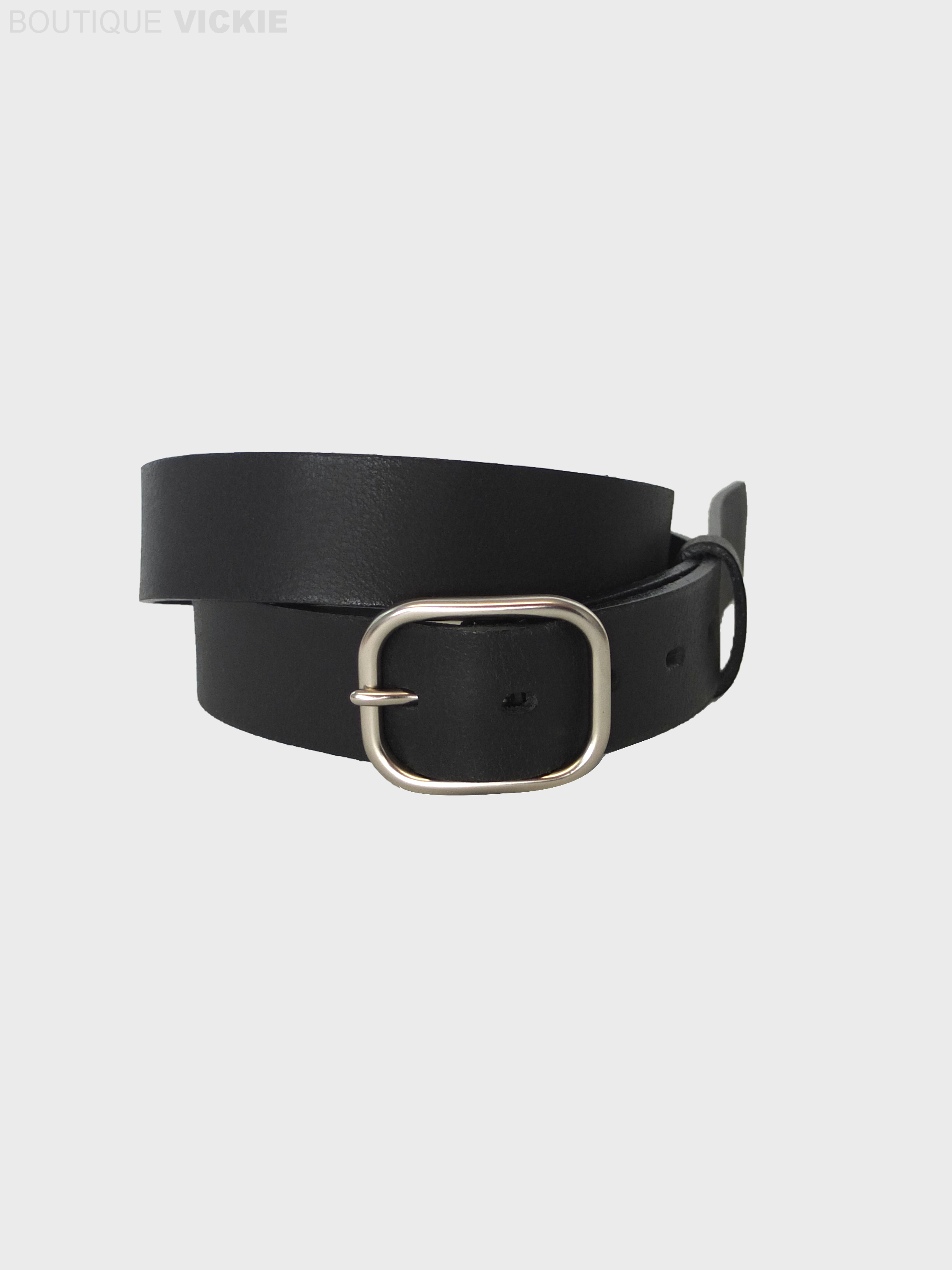 Ceinture en cuir véritable - B27460 - 