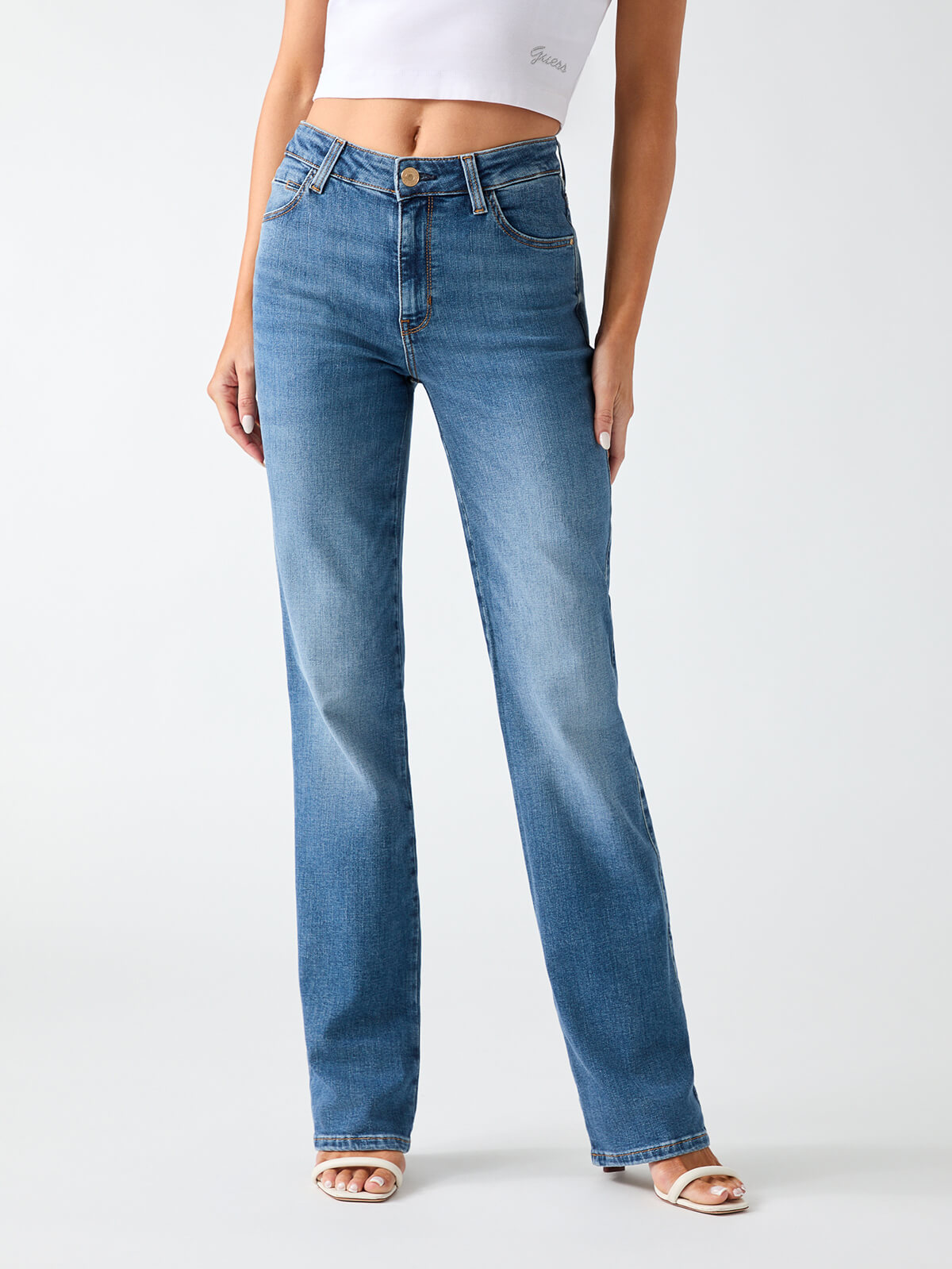 Jeans GUESS SEXY STRAIGHT - W6YA15D1587 - Guess