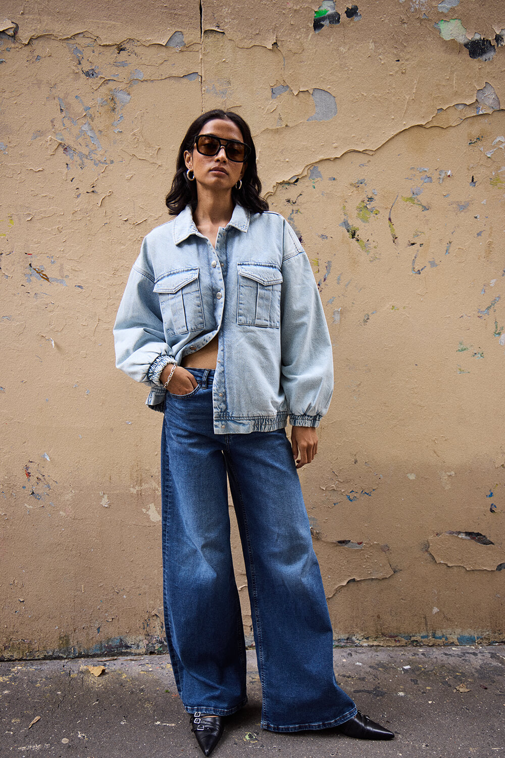 Jeans taille régulière ICHI - 20119022 - ICHI