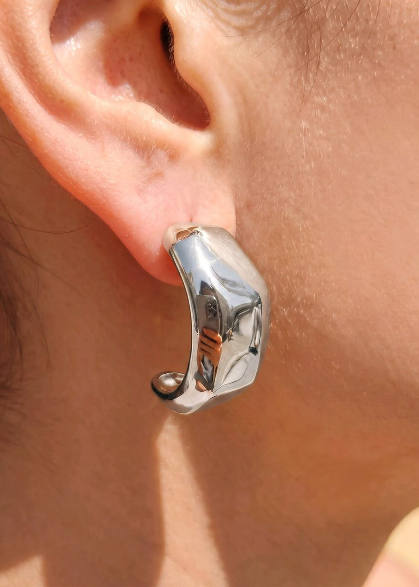 Boucles d'oreilles en acier inoxydable - 887148D - Boucles d'oreilles