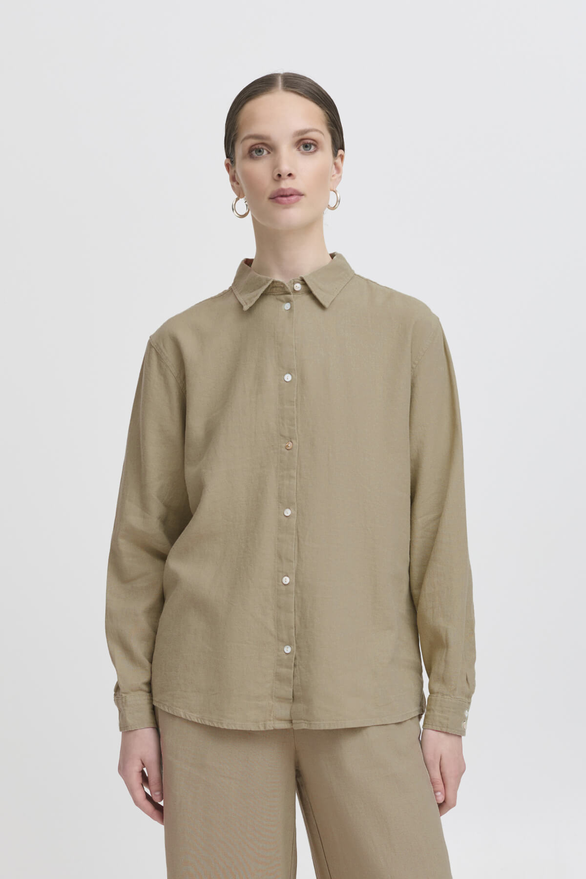 Chemise ICHI IHLINNO - 20122920 - ICHI