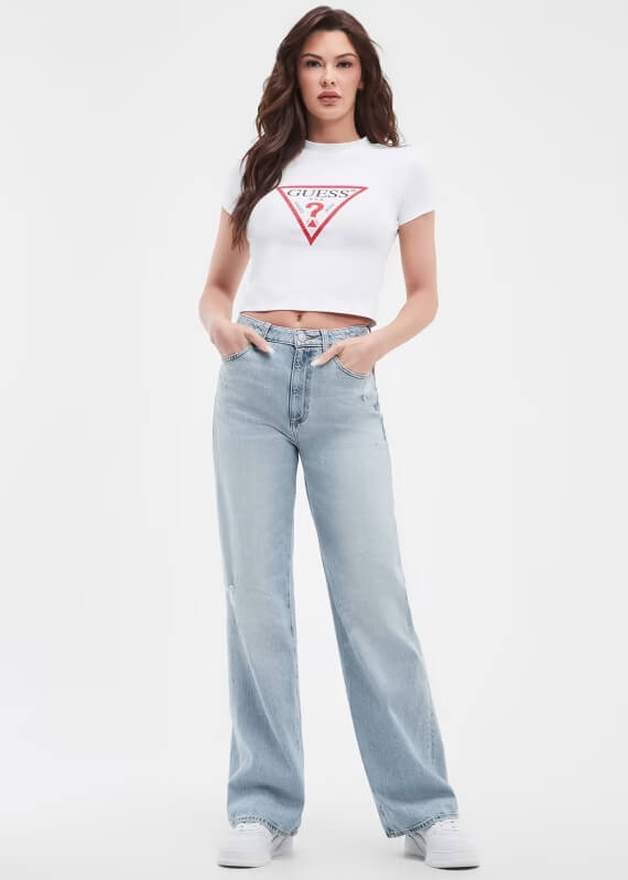 Jeans taille haute GUESS - WBBA98D4K30 - Guess