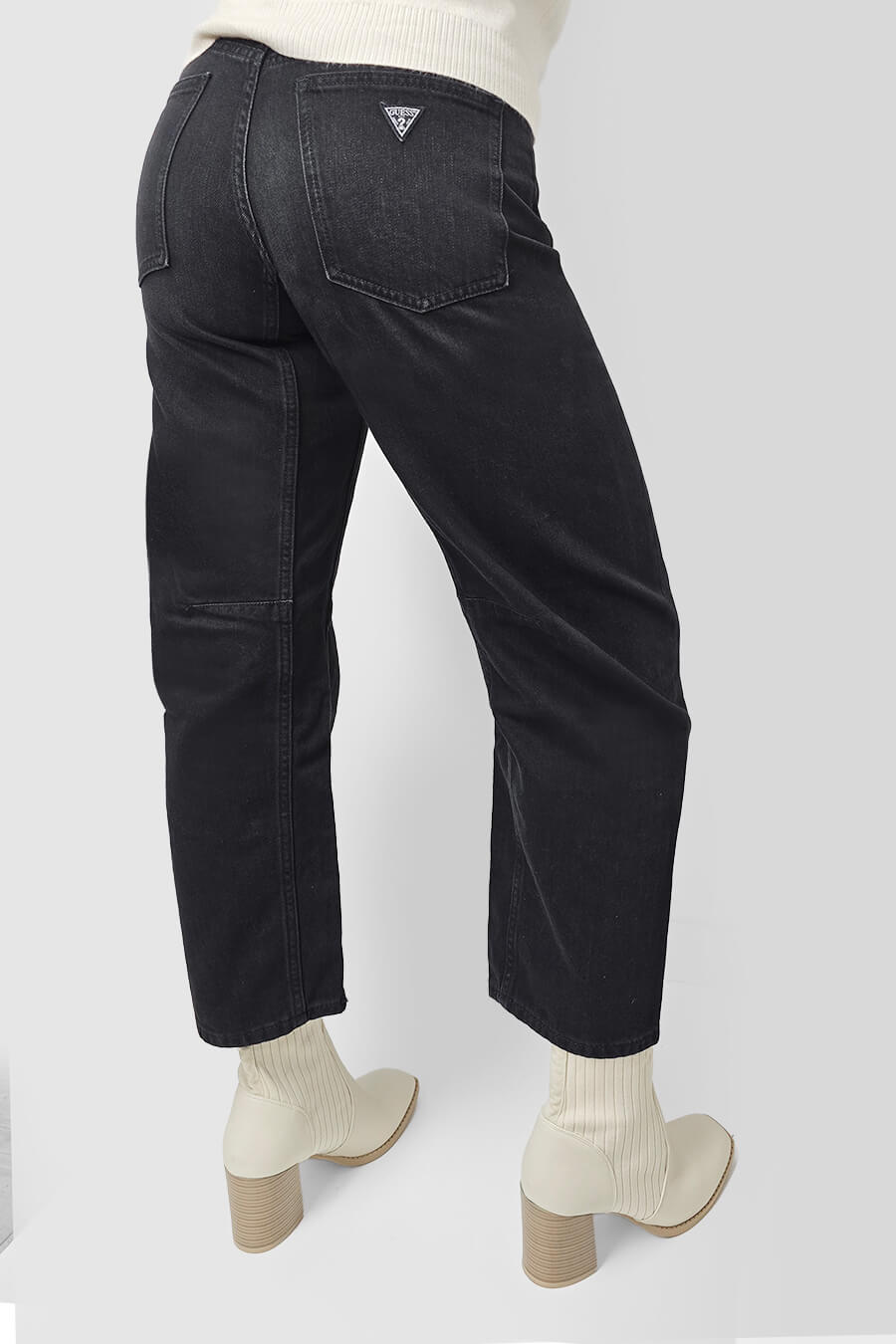 Jeans barrel taille régulière GUESS - W5YA2VD7230 - Guess