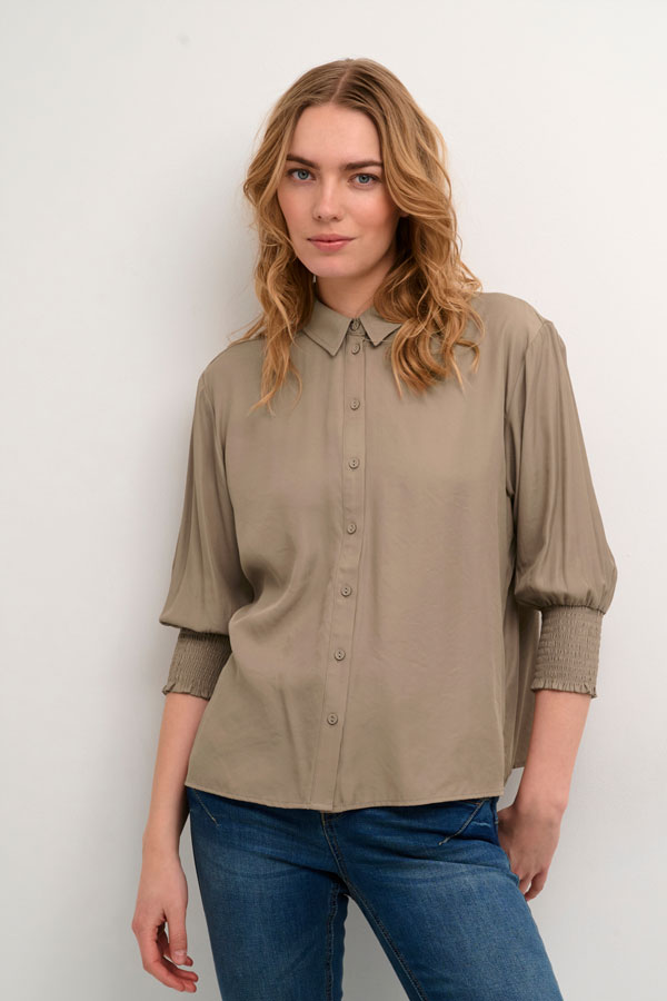 Chemisier CREAM - 10606063 - Cream