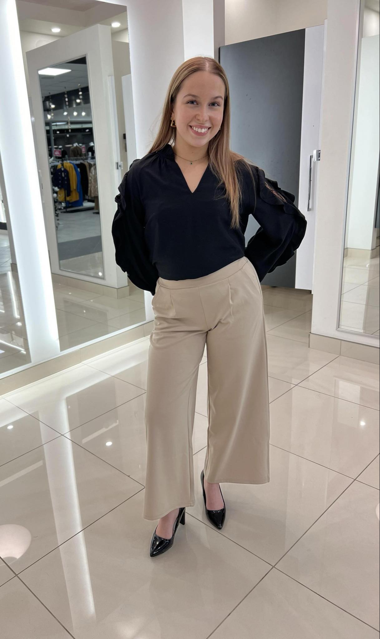 Pantalon gaucho ICHI - 20116301 - ICHI