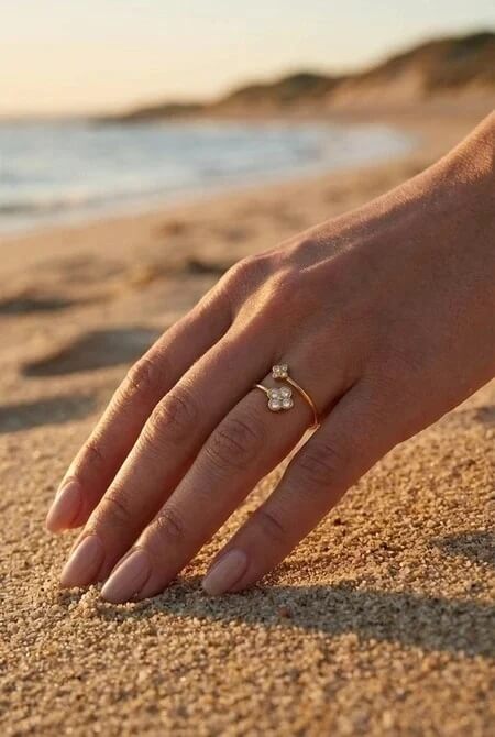 Bague en acier inoxydable - BAG124 - BAGUES