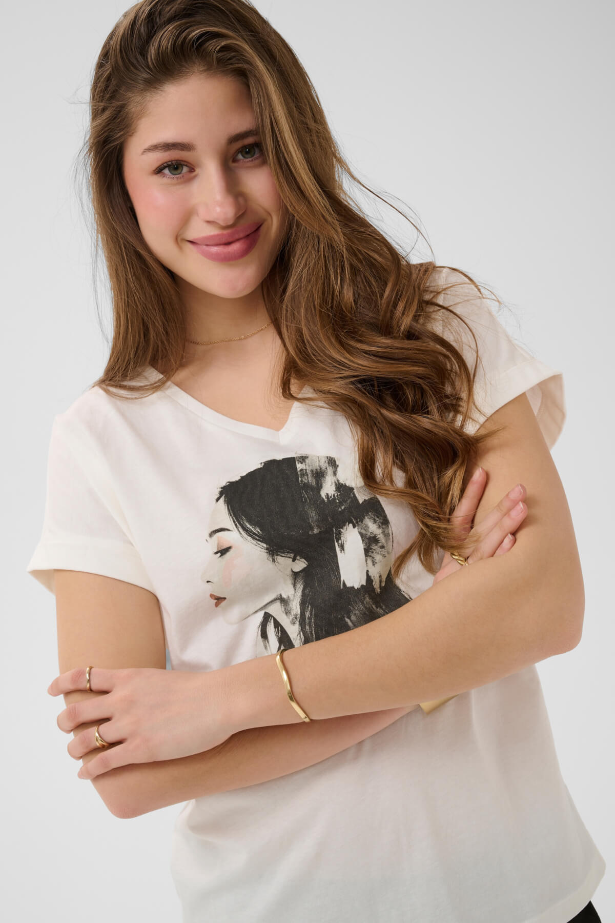 T-Shirt CREAM YING - 10615232 - Cream