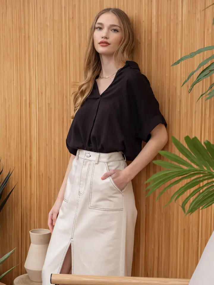 Blouse BLU PEPPER - CR2256 - Blu Pepper