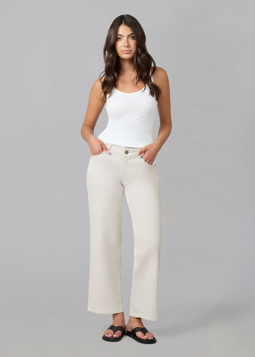 Jeans LOLA DENIM RELAXED STRAIGHT - MIRO-RAW - LOLA DENIM